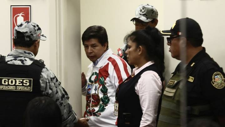Condenan al expresidente peruano Pedro Castillo a 11 años de prisión