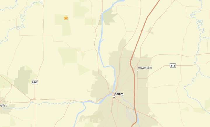 Salem shakes a bit with Sunday morning earthquake, USGS reports