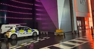 UK shopping centre stabbing as group with 'samurai sword' chase man through food court