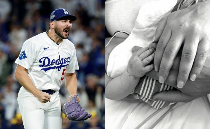 Alex Vesia lamenta la muerte de su bebé; ésta es la triste razón por la que se perdió la Serie Mundial con los Dodgers