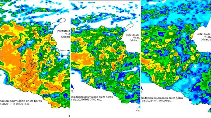Ideam alerta sobre el clima en Colombia durante este puente del 15 al 17 de noviembre