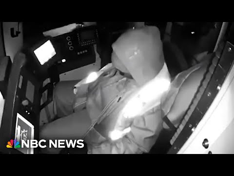 Video appears to show San Francisco train operator dozing off during busy commute