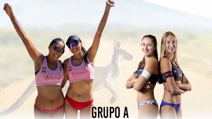 A recuperarse: Perú cayó 2-0 ante Ucrania en la fecha 2 del Mundial de Vóley Playa