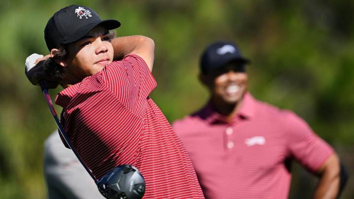 Tiger Woods' son is an All-American as Charlie honored by American Junior Golf Association