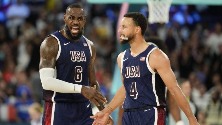 LeBron James descarta participar en Los Ángeles 2028 y Stephen Curry ve difícil repetir con Team USA