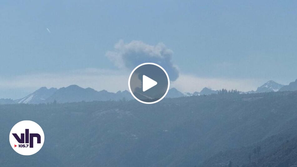 Complejo Volcánico Planchón-Peteroa emite gases y piroclastos de 1.860 metros de altura