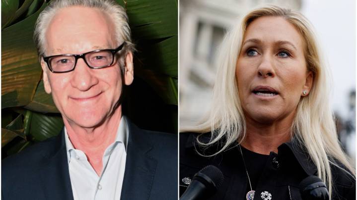 Bill Maher Calls Out Marjorie Taylor Greene's Obamacare Claim to Her Face
