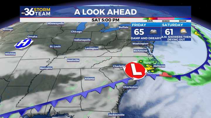 More rain and storms are on the horizon for the late week