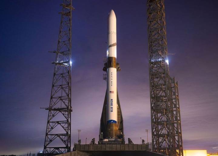 Bezos’ Blue Origin scrubs launch of rocket for its first NASA mission