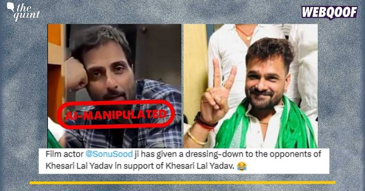 Bihar Polls: AI-Manipulated Clip of Sonu Sood Supporting Khesari Yadav Viral