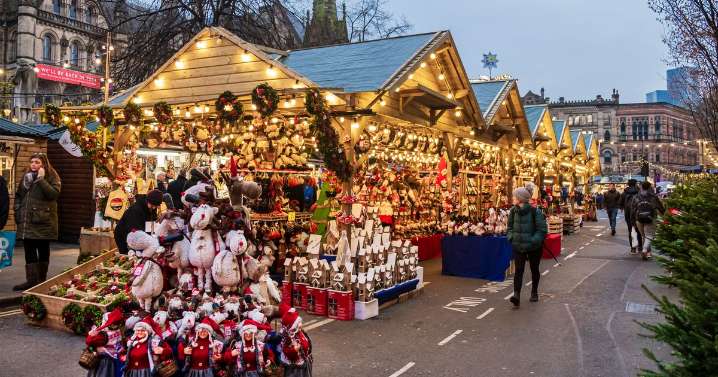I ate at the Christmas market stall so popular it needs its own security