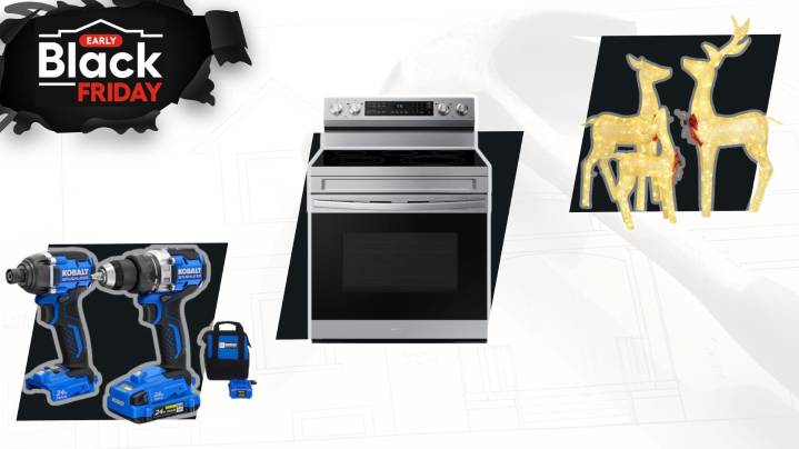 Shop Lowe's early Black Friday sale on tools, appliances, seasonal