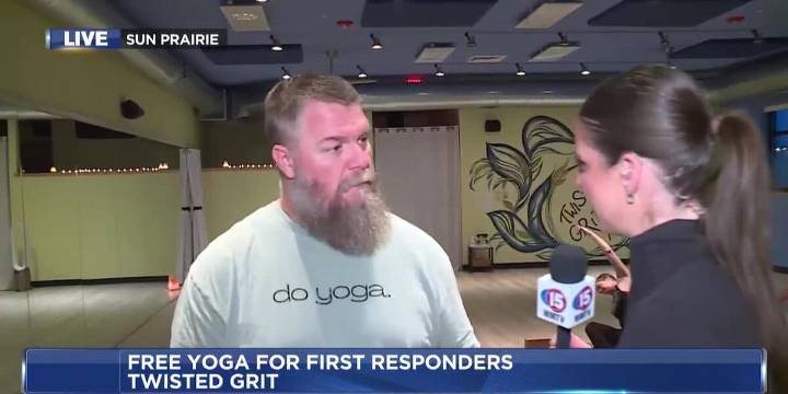 Free yoga for community responders