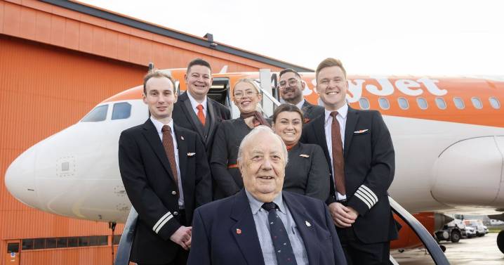 Huge UK airline replays first ever flight on special anniversary