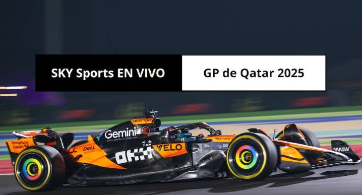 SKY Sports EN VIVO GRATIS — dónde ver carrera GP de Qatar 2025 por F1 TV y SKY Plus Online | Izzi Go