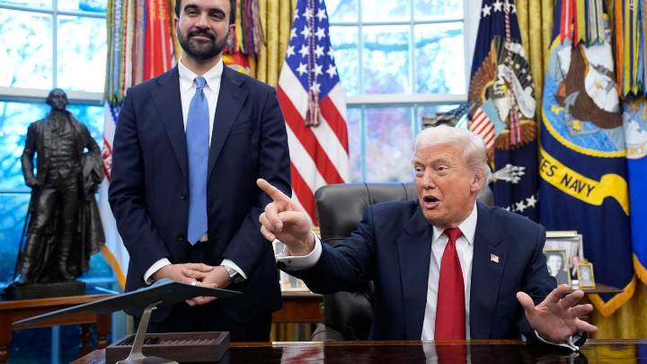 Trump exhibe su reconciliación con Mamdani en la Casa Blanca tras meses de ataques: "Confío en que hará un buen trabajo"