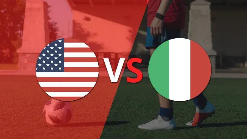 Amistoso internacional: Italia juega un partido amistoso con Estados Unidos