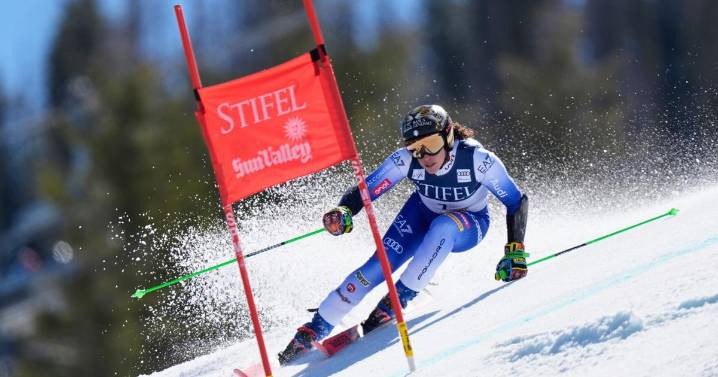 Overall skiing champion Federica Brignone returns to snow training 8 months after severe injury