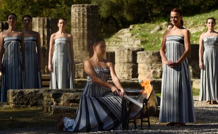 Encienden el fuego para los JO de Invierno Milano Cortina 2026