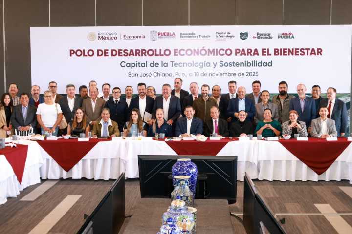 Puebla, primer estado, que impulsa el “Polo de Desarrollo Económico del Bienestar”