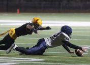 Eagles fall to Knights in Division I football playoffs, 42