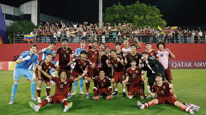 Venezuela debuta con autoridad en la Copa Mundial Sub 17 tras vencer a Inglaterra