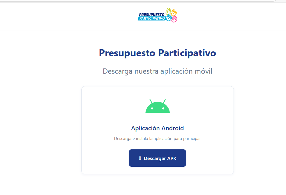 Lanza Municipio App telefónica para la votación del Presupuesto Participativo 2026: Contreras