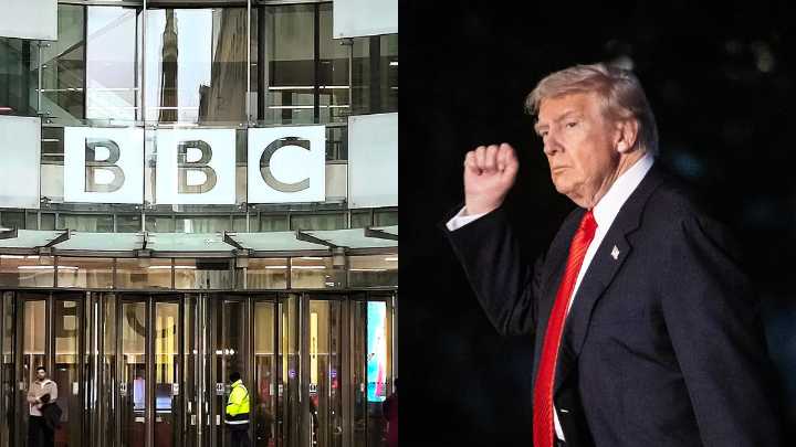 BBC se disculpó por "error de criterio", pero Trump la amenaza con demanda por mil millones