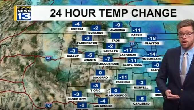 Mild weather continues in New Mexico before Sunday cool down