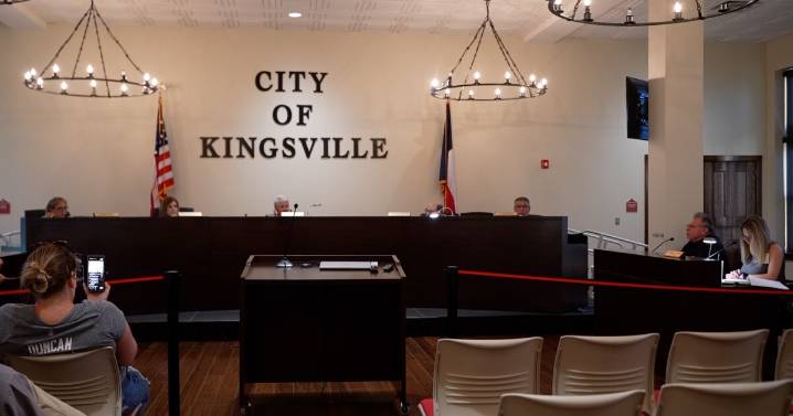 The city of Kingsville approves commissioner recall election for May 2026