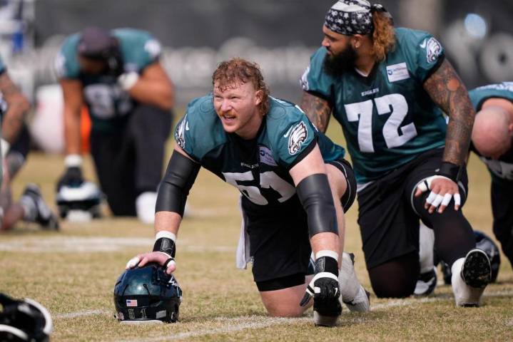 Center Cam Jurgens returns as Eagles brace for Lions