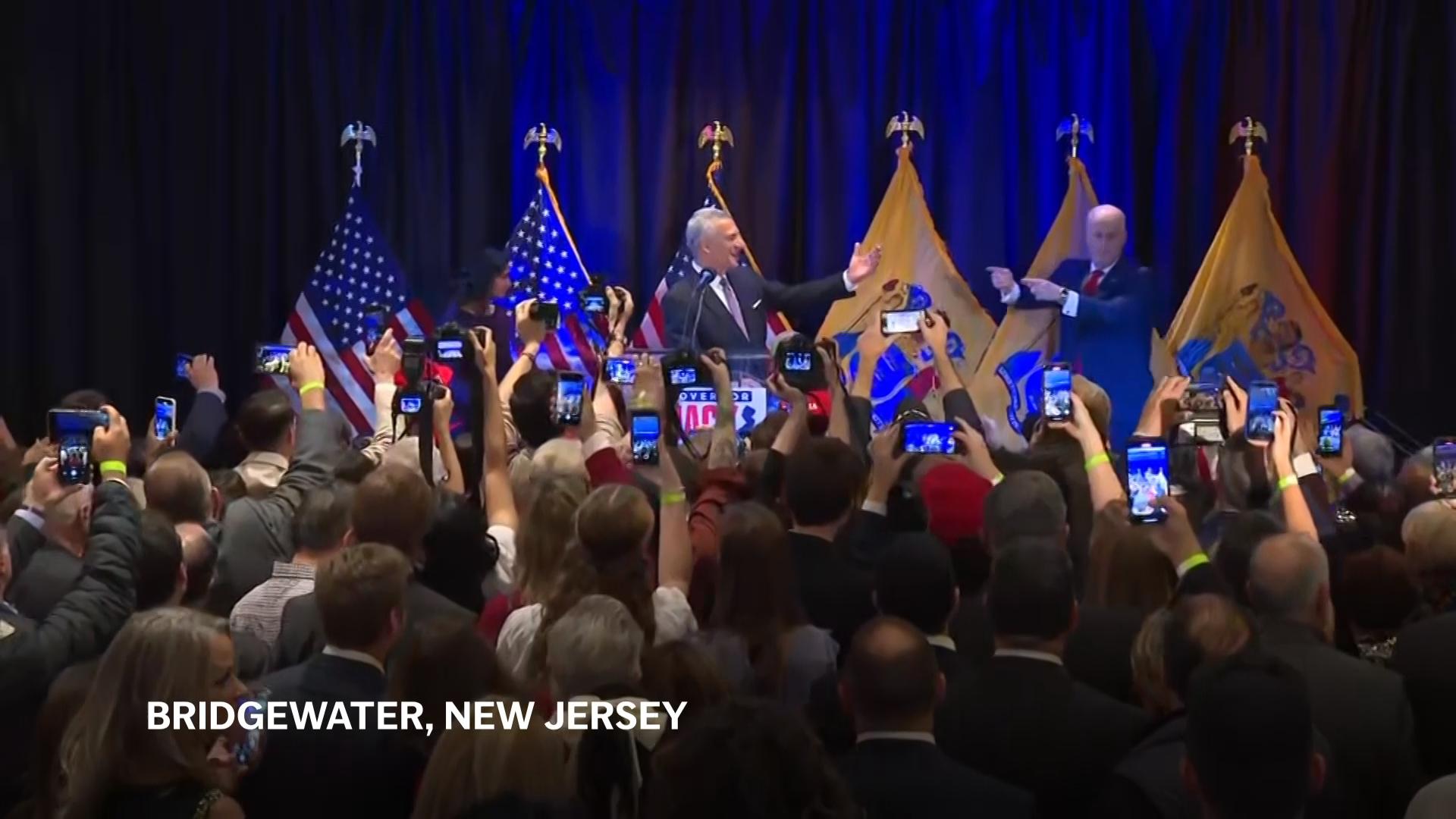 Democrat Mikie Sherrill defeats Republican Jack Ciattarelli to become New Jersey governor