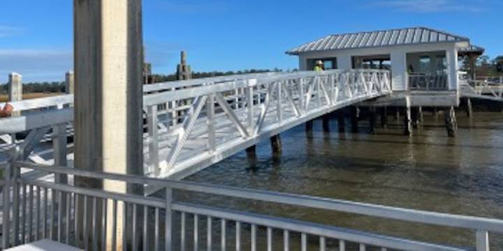 Ferry hits Marsh Landing Dock on Sapelo Island, no injuries reported