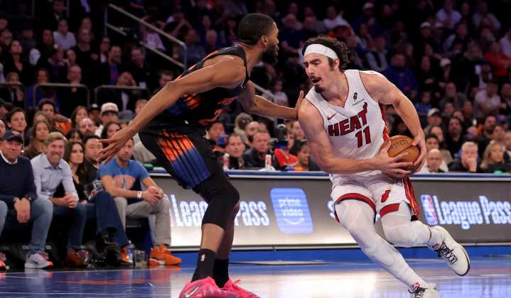 ¡Ardió el Heat! Miami se queda con el triunfo ante New York Knicks con un gran juego de Jaime Jáquez Jr