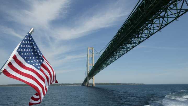 Mackinac Bridge steel grates for sale. Here's how you can get one