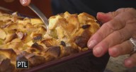 Apple and almond bread pudding recipe