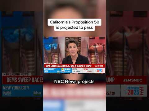 California's Proposition 50 is projected to pass