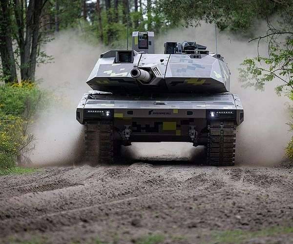 German defence giant Rheinmetall sticks to stellar growth goals
