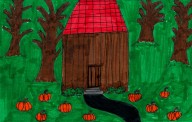 Weather Drawing: In the pumpkin patch
