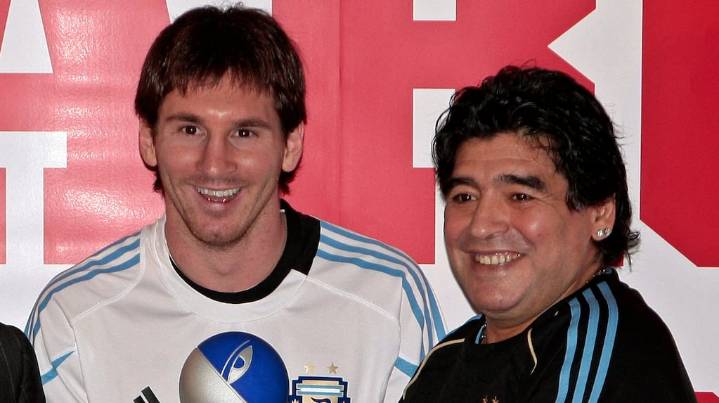 El posteo de Lionel Messi por el quinto aniversario de la muerte de Diego Maradona