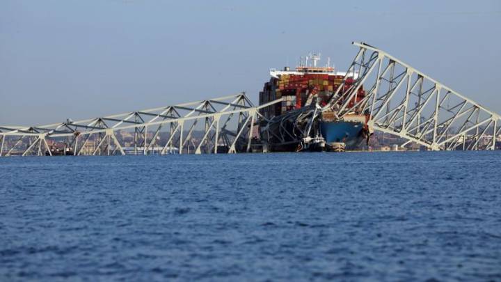 Se duplican los costos de reconstruir el puente de Baltimore destruido por un carguero
