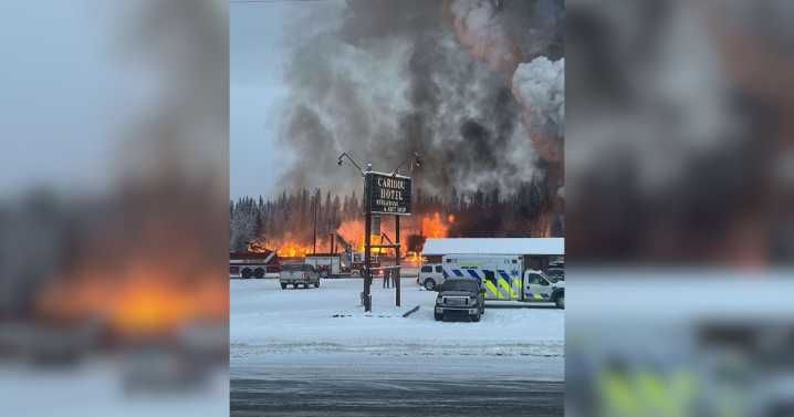Caribou Hotel destroyed by fire in Glennallen, but restaurant remains open