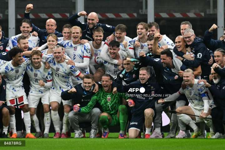 Noruega al Mundial y manda a Italia al repechaje; Portugal cumple