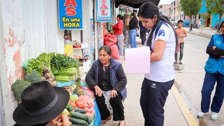 Solo ambulantes empadronados podrán ocupar espacios públicos: municipalidad de Carmen Alto inicia registro oficial