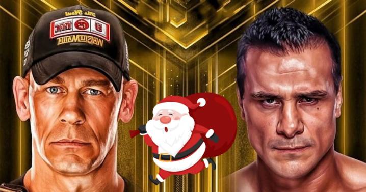 Alberto del Río y la tremenda historia sobre el loco combate ante John Cena que involucra a Santa Claus (VIDEO)
