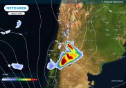El tiempo en Argentina: un fin de semana con contrastes entre tormentas en el oeste y calma en el resto del país