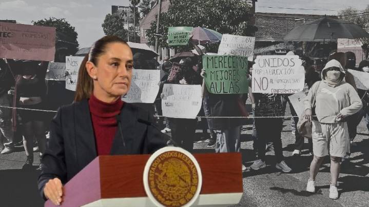 Claudia Sheinbaum pide atender conflicto de estudiantes del ITL