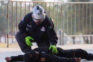 De cara al Mundial de Fútbol 2026 realizan simulacro en estadio BBVA, en Nuevo León
