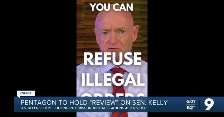Pentagon to probe Sen. Kelly telling military to reject illegal orders