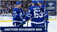 Leafs deliver another November win, Maccelli's revenge game